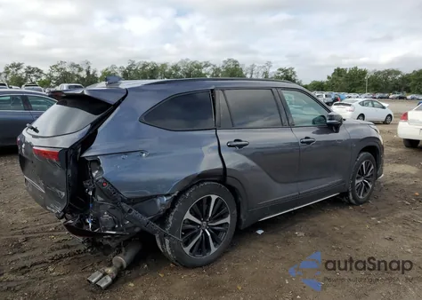 2021 Toyota Highlander Xse из США, поврежденный, VIN 5TDLZRBH0MS080638